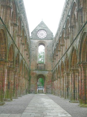 Jedburgh Abbey Interior